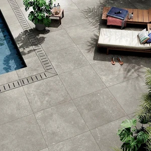 Image 3 of Kingstone 2cm Platinum Natural 32" x 32" (KST17RT) Stone Look Floor Tiles sold at Floors & Baths Pro's