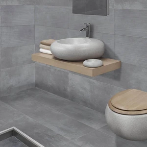 Image 2 of Loft Grey 12" x 24" (564256020) Concrete Look Floor Tiles sold at Floors & Baths Pro's
