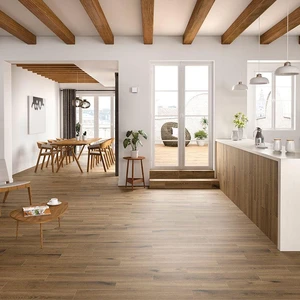Image 4 of Antoni Matte Cafe 6" x 36" (NANTCAF6X36) Wood Look Floor Tiles sold at Floors & Baths Pro's