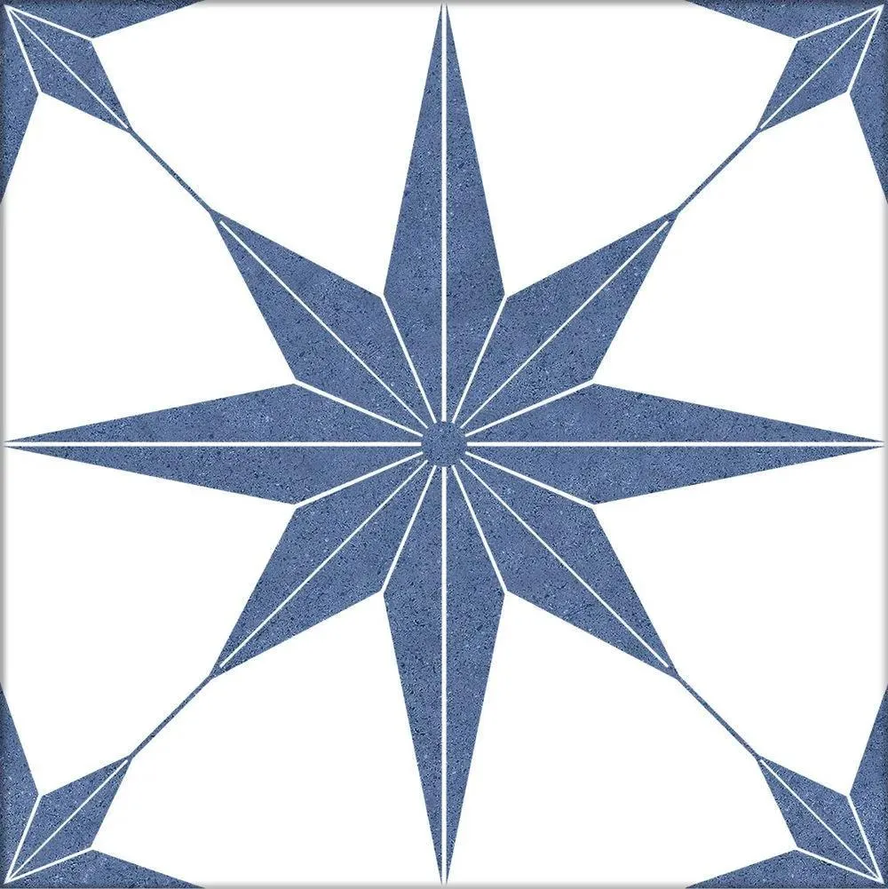Stella Azul Natural 10" x 10" (STEAZU1010N) Traditional Look Floor Tiles