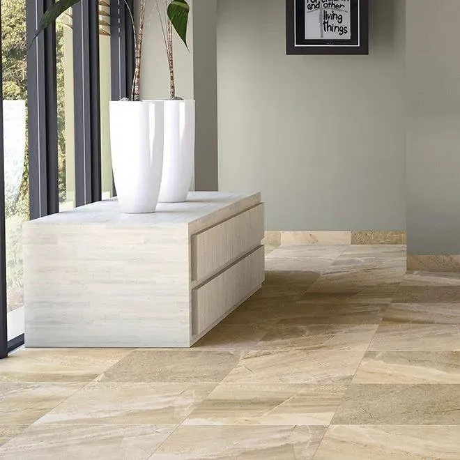 Denver Sand Matte 12" x 12" (9766) Stone Look Floor Tiles