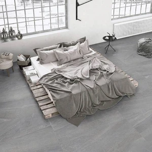 Image 3 of York Fumo Matte 24" x 24" (YRK30076R) Stone Look Floor Tiles sold at Floors & Baths Pro's