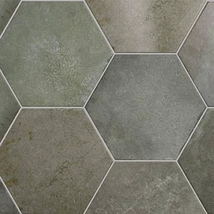 Image 2 of Heritage Jungle Mixed 7" x 8" (HER24953) Concrete Look Floor Tiles sold at Floors & Baths Pro's