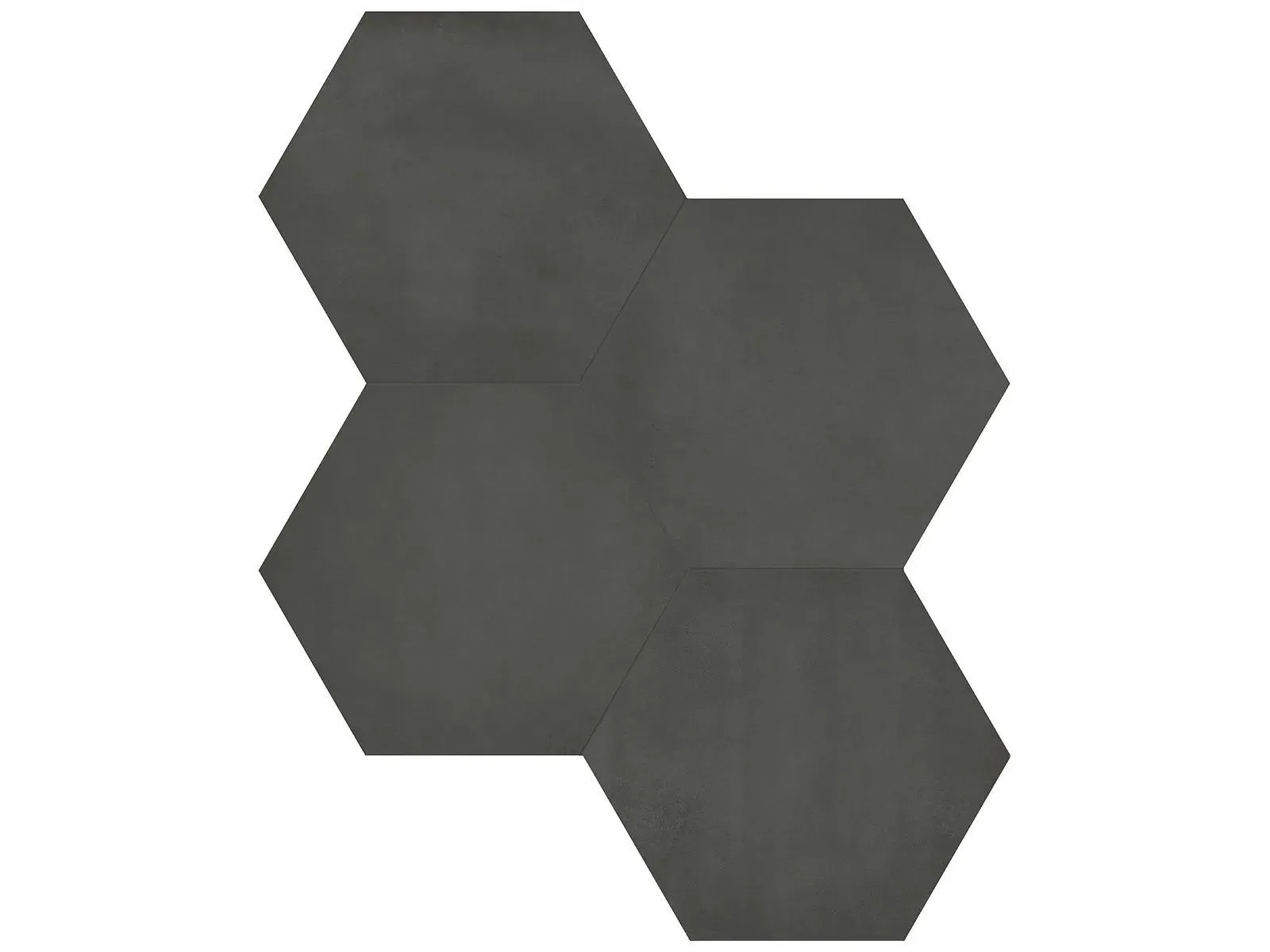 Form Graphite Matte 7" x 7-3/4" (4500-0744-0) Concrete Look Floor Tiles