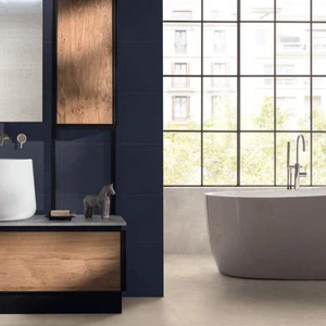 Image 2 of Join Ink 24" x 24" (JOIINK2424SR) Uniform Color Look Floor Tiles sold at Floors & Baths Pro's