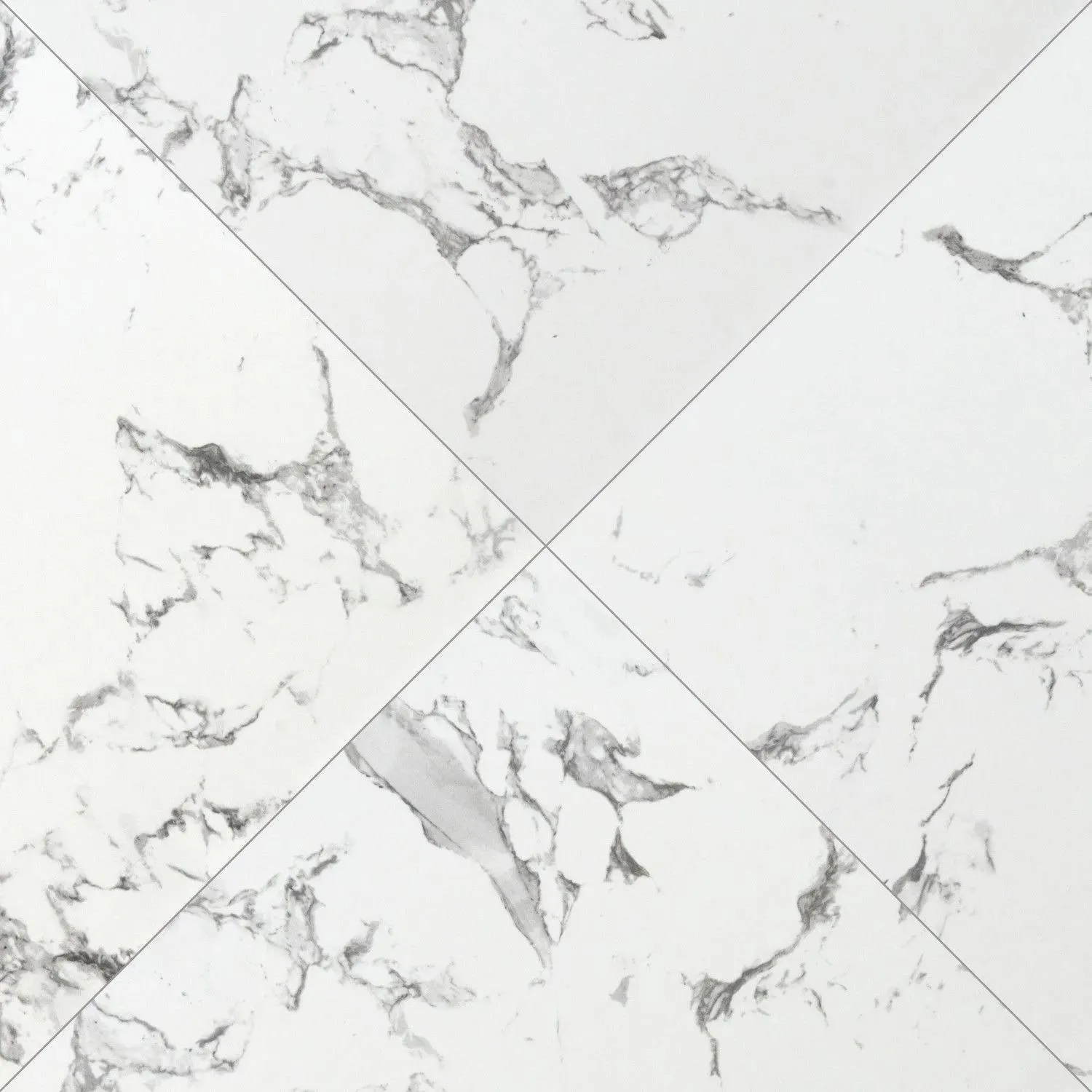 Pietra Statuario White-Cool Polished 24" x 24" (NPIESTA2424P-N) Marble Look Floor Tiles
