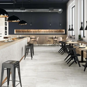 Image 3 of Reverso White Lappato 24" x 48" (RV620PR) Marble Look Floor Tiles sold at Floors & Baths Pro's