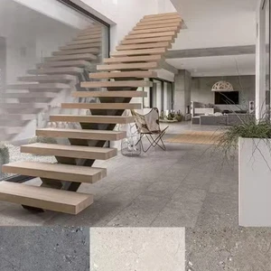 Image 2 of Campania Blanco Matte 24" x 24" (56860101040R) Stone Look Floor Tiles sold at Floors & Baths Pro's