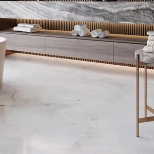 Image 2 of La Marca Onyx Nuvolato Honed 24" x 48" (4500-0842-0) Marble Look Floor Tiles sold at Floors & Baths Pro's
