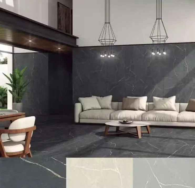 Meraki Grey Matte 24" x 24" (5683375540R) Marble Look Floor Tiles