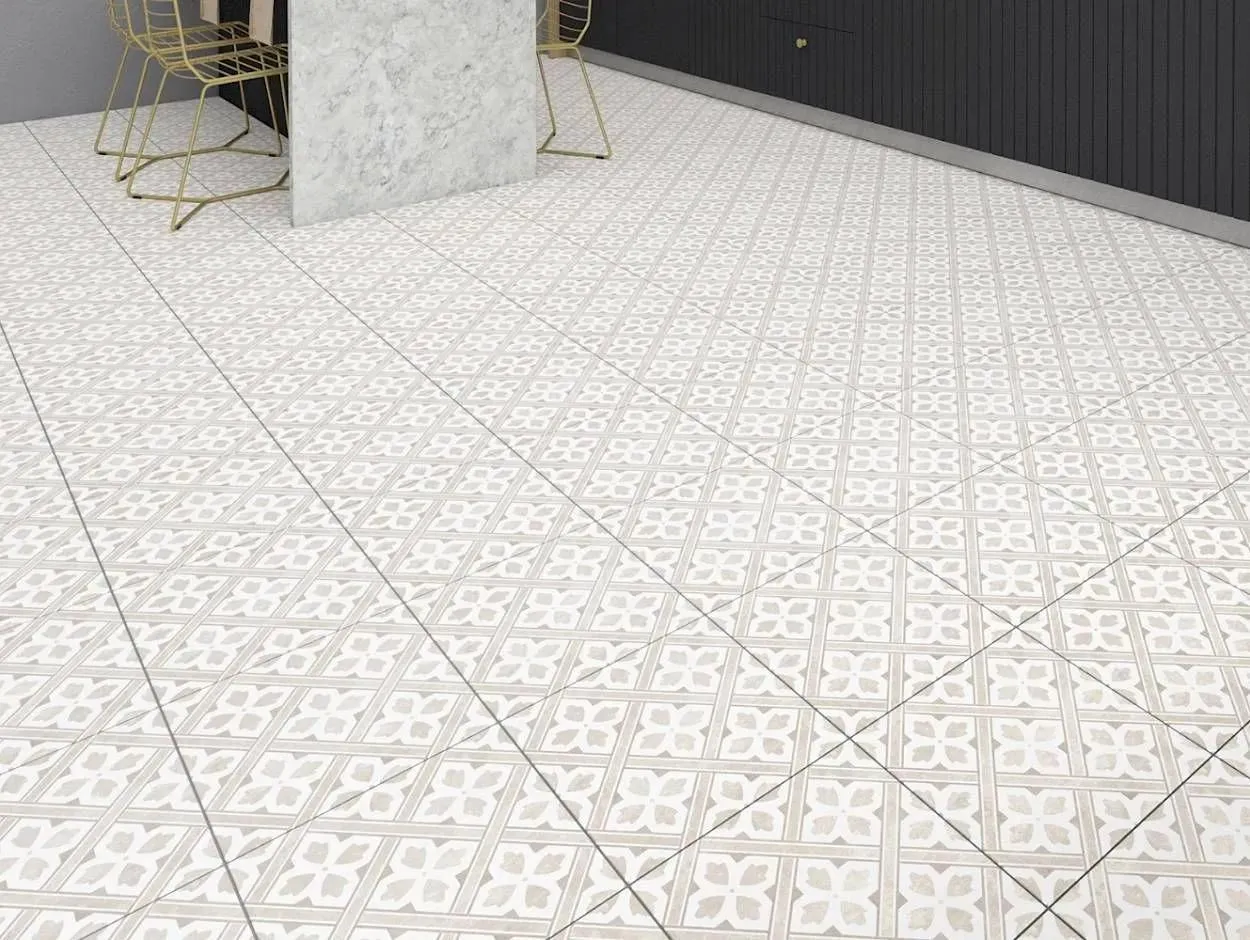 Newcastle Beige Matte 13" x 13" (NEBE13) Traditional Look Floor Tiles