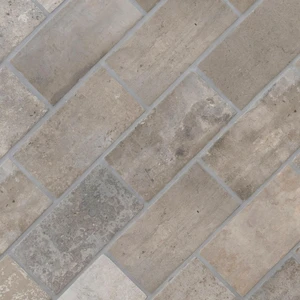 Image 3 of Brickstone Matte Taupe 5" x 10" (NCAPTAUBRI5X10) Brick Look Floor Tiles sold at Floors & Baths Pro's