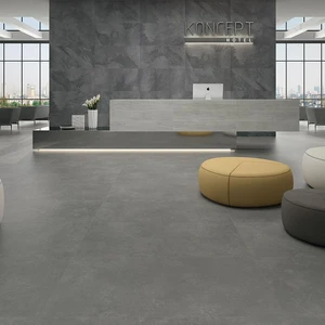 Image 2 of K Slate Grafito Matte 24" x 48" (KSGR2448) Slate Look Floor Tiles sold at Floors & Baths Pro's