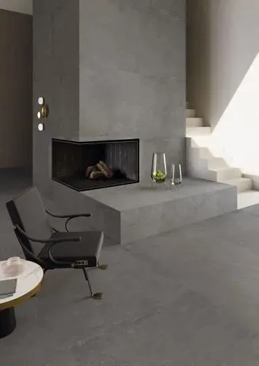 Ikon Grey Natural 48" x 48" (IKOGRE4848NR) Concrete Look Floor Tiles