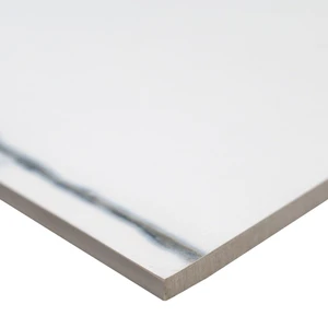 Image 2 of Savoy Azula White-Cool Polished 12" x 24" (NSAVAZU1224P) Marble Look Floor Tiles sold at Floors & Baths Pro's
