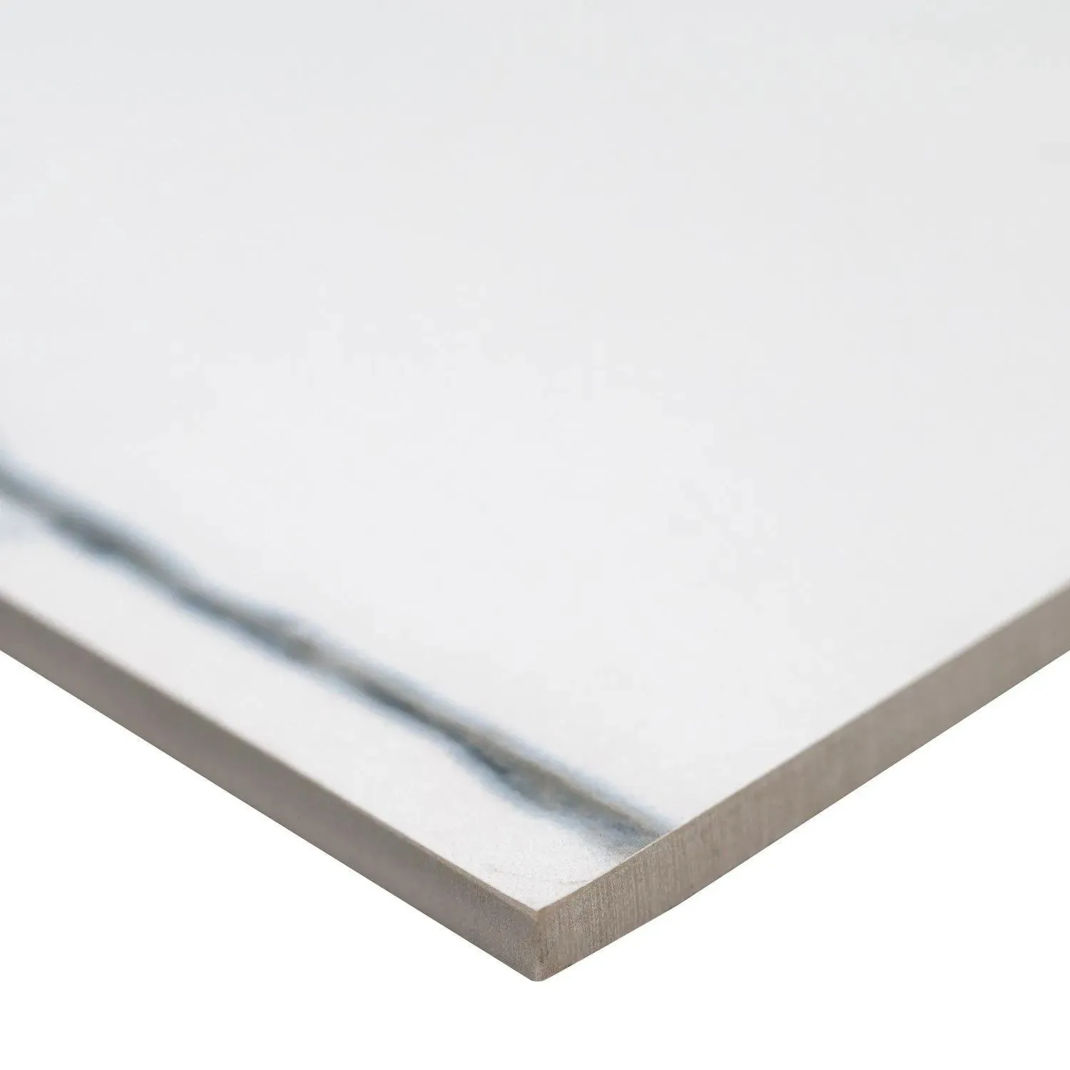 Savoy Azula White-Cool Polished 12" x 24" (NSAVAZU1224P) Marble Look Floor Tiles