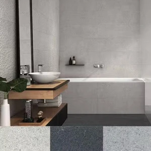 Image 2 of Techstone Anthracite Matte 24" x 24" (563304540R) Concrete Look Floor Tiles sold at Floors & Baths Pro's