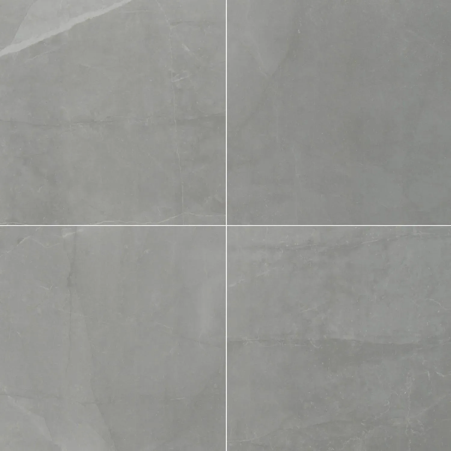 Sande Gray-Dark Matte 24" x 24" (NSANGRE2424) Marble Look Floor Tiles