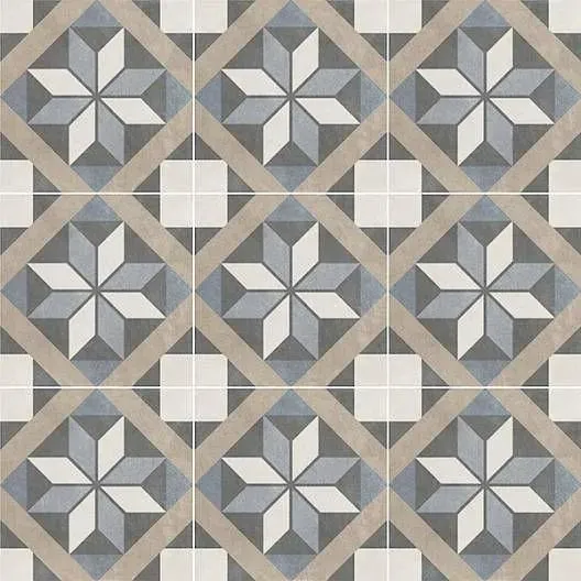Patchwork Classic 04 Matte 8" x 8" (PACL04) Traditional Look Floor Tiles