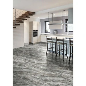 Image 2 of Olimpos Antracite Matte 12" x 24" (10162) Marble Look Floor Tiles sold at Floors & Baths Pro's
