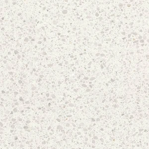 Image 2 of Flake White Medium Matte 24" x 24" (FLMEWH24M) Terrazzo Look Floor Tiles sold at Floors & Baths Pro's