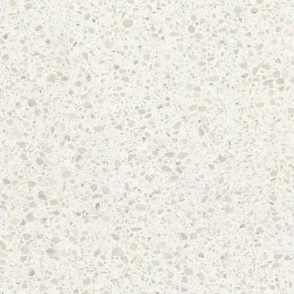 Flake White Medium Matte 24" x 24" (FLMEWH24M) Terrazzo Look Floor Tiles