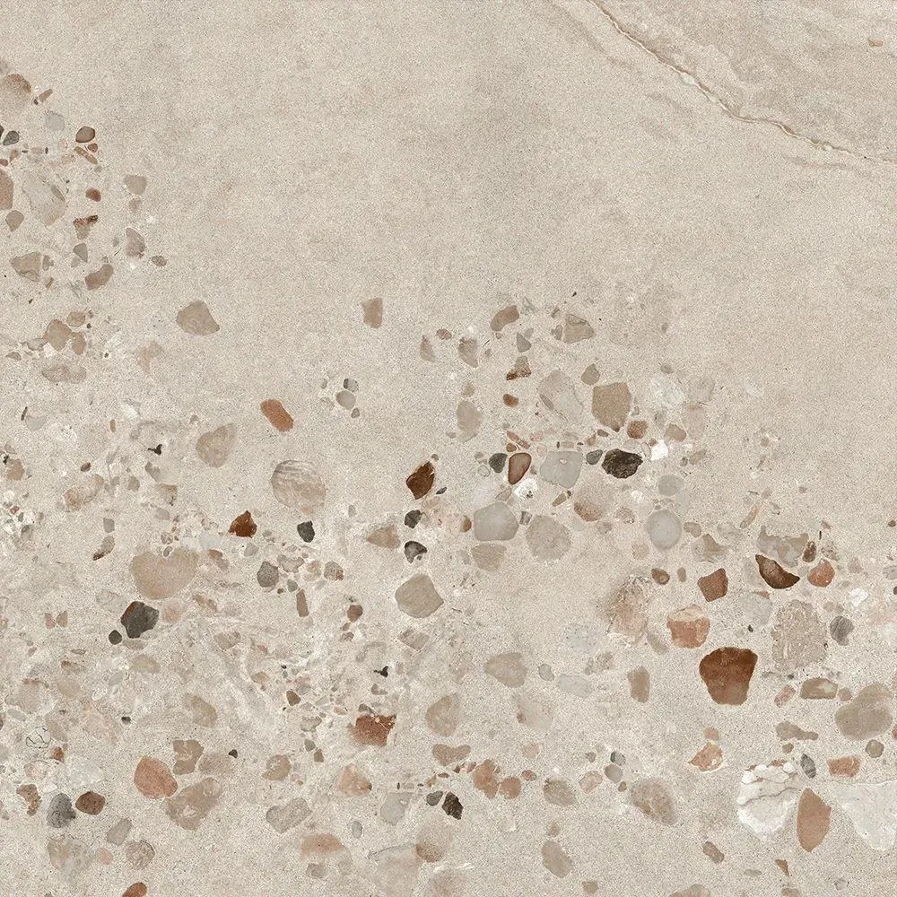 Centura Floor Tile I Cocci Siciliani Grigio Natural 24" x 24" (SC603R) Stone Look Floor Tiles