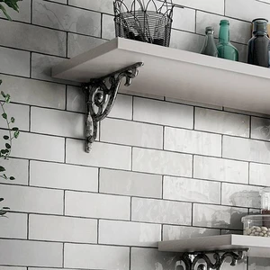 Image 3 of Artisan White Glossy 2-1/2" x 8" (AR24464N) Uniform Color Wall Tile sold at Floors & Baths Pro's