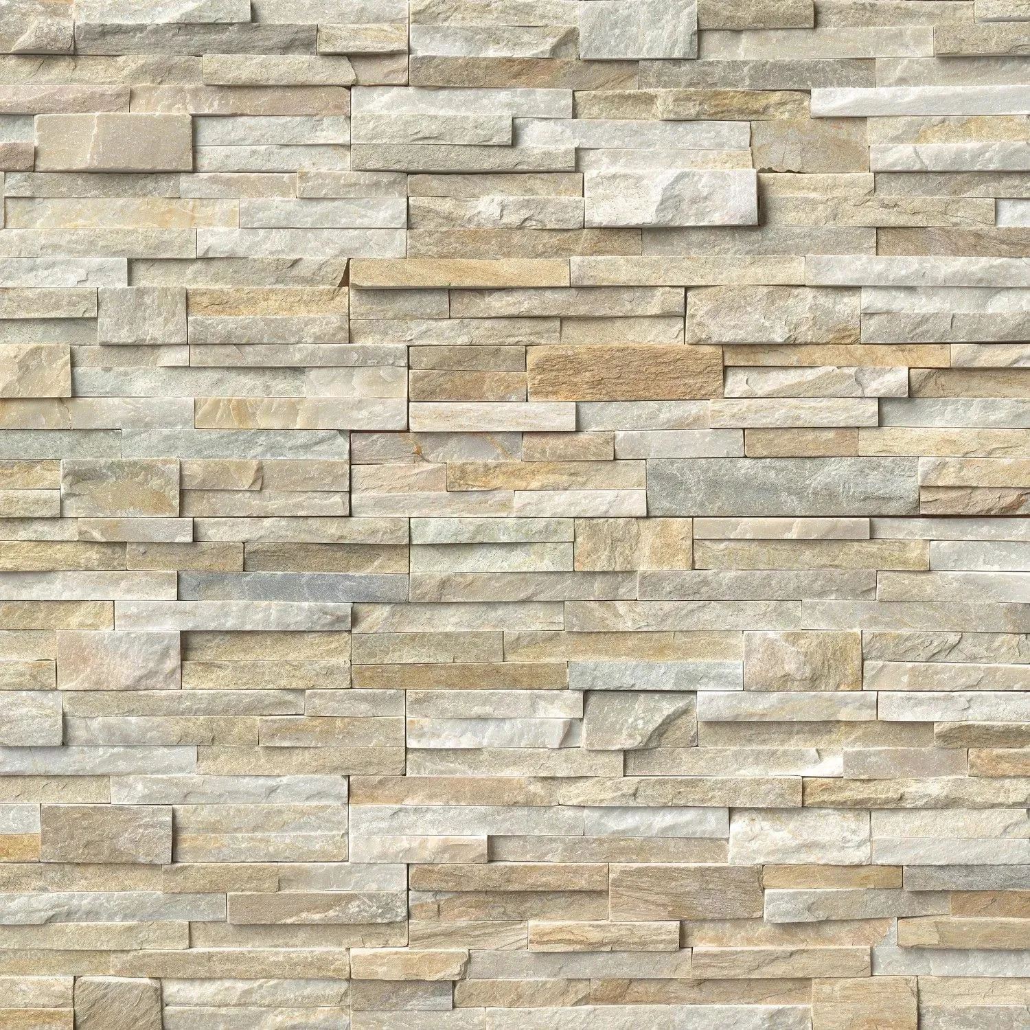 Golden Honey Splitface 6" x 24" (LPNLQGLDHON624) Stone Wall Tile