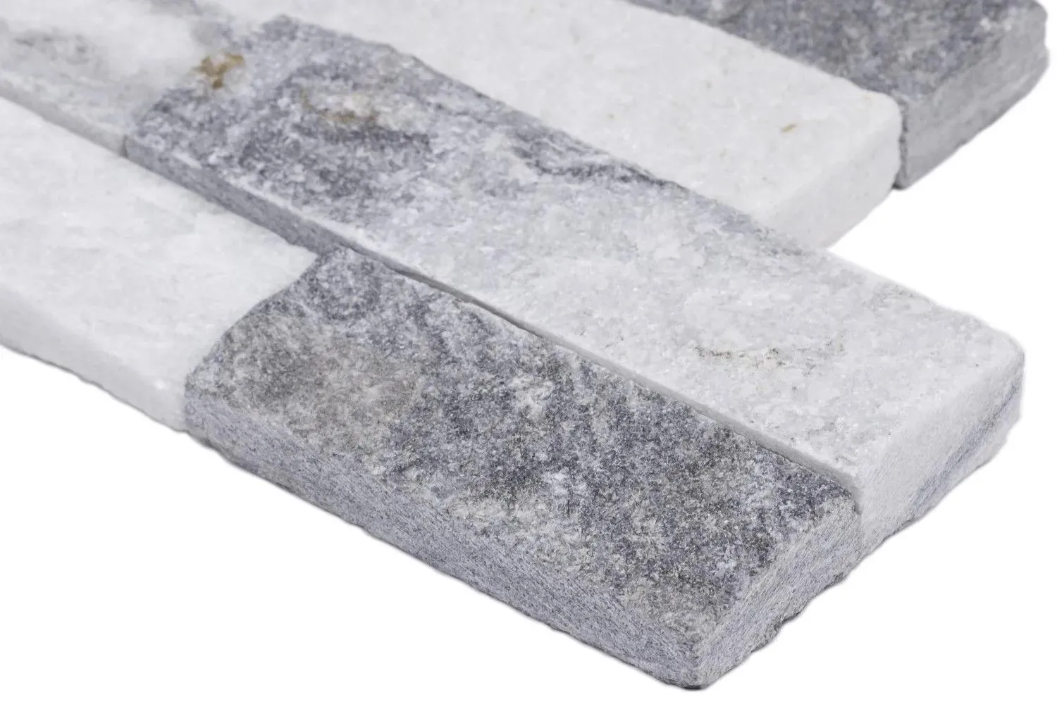 Alaska Gray-Light Splitface 6" x 24" (LPNLMALAGRY624) Stone Wall Tile