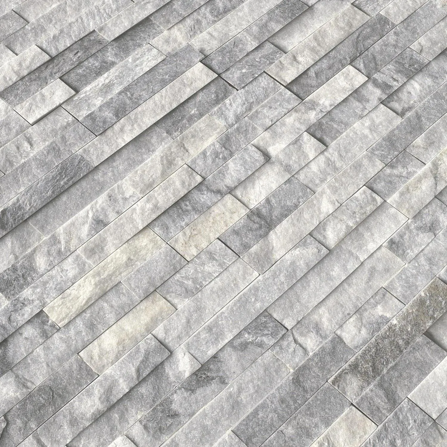 Alaska Gray-Light Splitface 6" x 24" (LPNLMALAGRY624) Stone Wall Tile