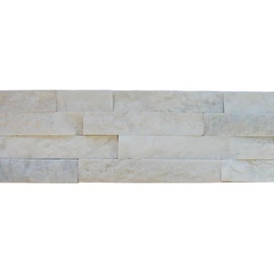 Image 4 of Arctic White-Cool Splitface 6" x 24" (LPNLQARCWHI624) Stone Wall Tile sold at Floors & Baths Pro's