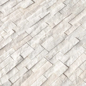 Image 5 of Arctic White-Cool Splitface 6" x 24" (LPNLQARCWHI624) Stone Wall Tile sold at Floors & Baths Pro's