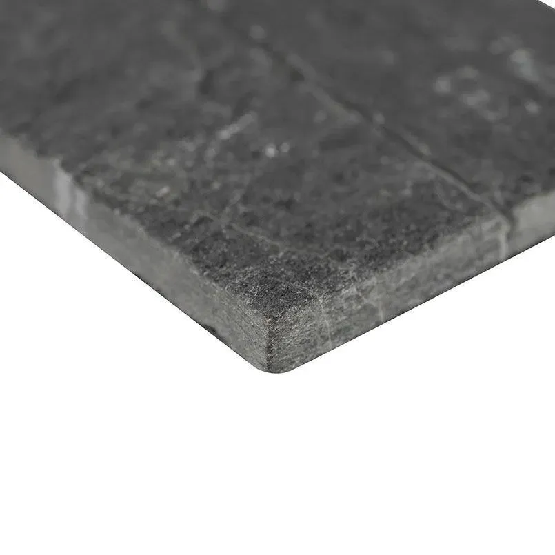 Coal Canyon Black Splitface 6" x 24" (LPNLQCOACAN624) Stone Wall Tile