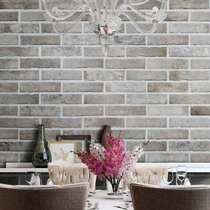 Image 3 of Tribeca Mud Textured 2" x 10" (J85884) Brick Wall Tile sold at Floors & Baths Pro's