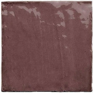 Image 2 of La Riviera Juneberry Glossy 5" x 5" (LAR25858) Uniform Color Wall Tile sold at Floors & Baths Pro's