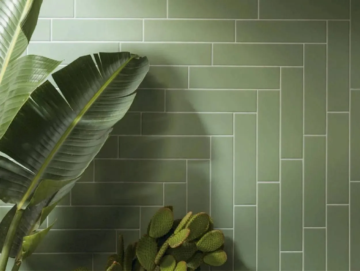 Rainbow Sage Matte 4" x 16" (FL416SAM) Uniform Color Wall Tile