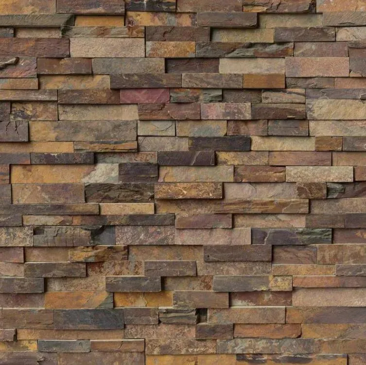 RockMount California Gold Splitface 6" x 24" (LPNLSCALGLD624) Brick Wall Tile