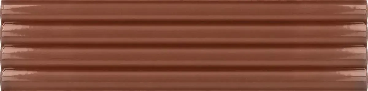 Costa Nova Onda Terra Glossy 2" x 8" (CON28495) 3D, Plain Wall Tile