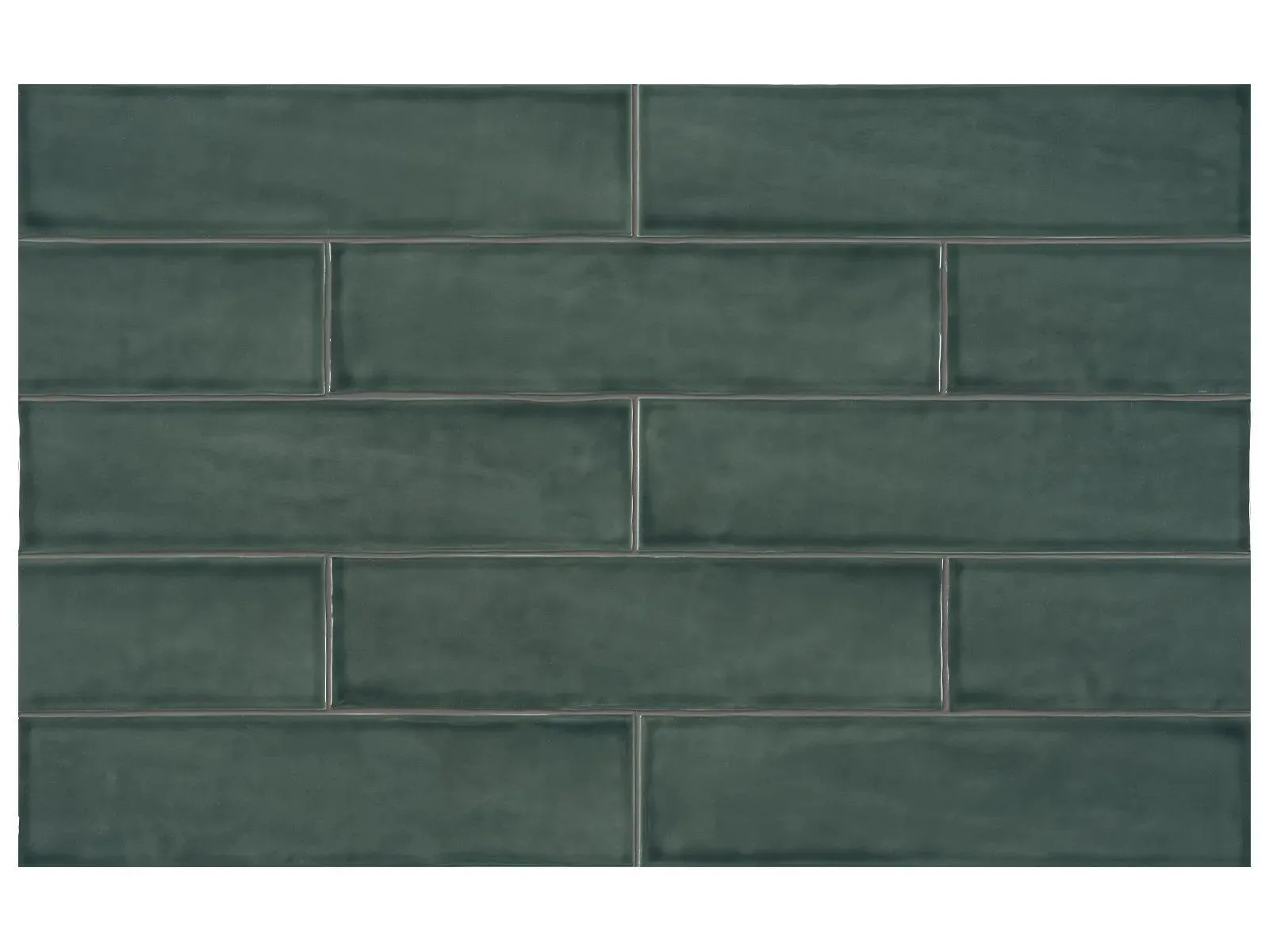 Anatolia Wall Tile Teramoda Emerald Glossy 3" x 12" (4000-0247-0) Traditional Wall Tile