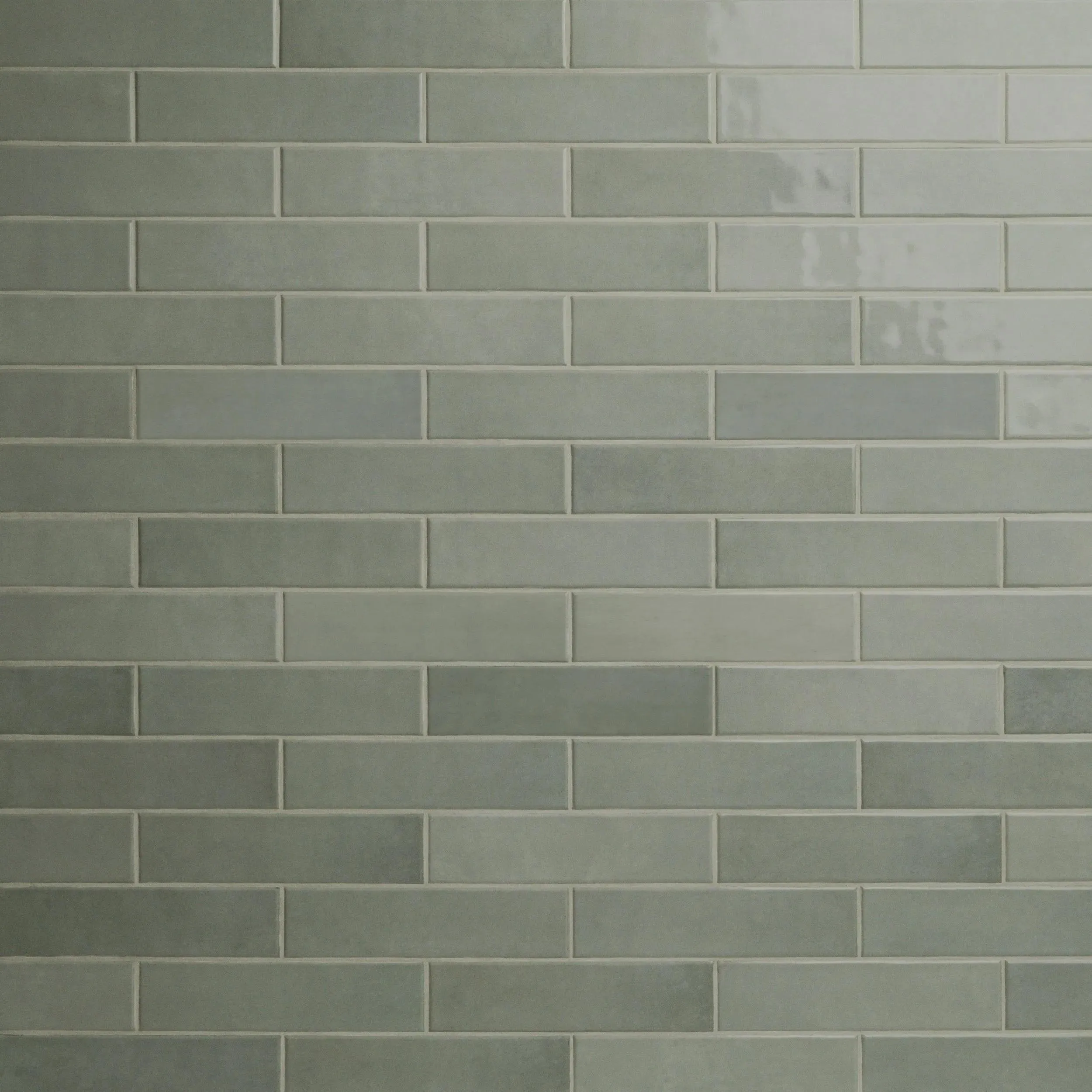 Renzo Jade Green Glossy 3" x 12" (NRENJAD3X12) Traditional Wall Tile