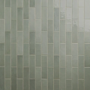 Image 4 of Renzo Jade Green Glossy 3" x 12" (NRENJAD3X12) Traditional Wall Tile sold at Floors & Baths Pro's