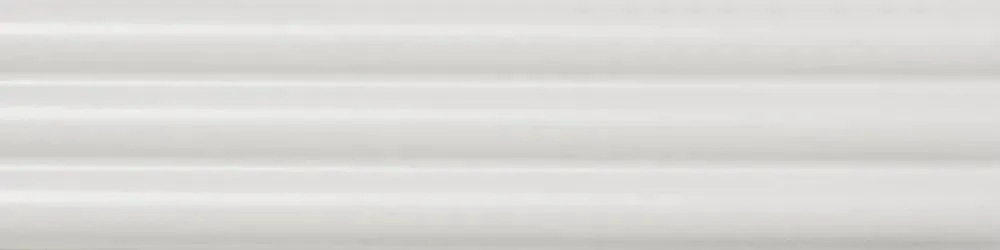 Marea Alta Bianco Matte 3" x 12" (MAR107M) 3D, Plain Wall Tile