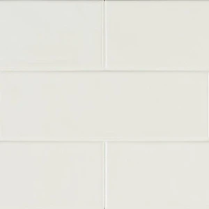 Image 3 of Urbano Pure White-Cool Glossy 4" x 12" (NURBPUR4X12) Contemporary Wall Tile sold at Floors & Baths Pro's