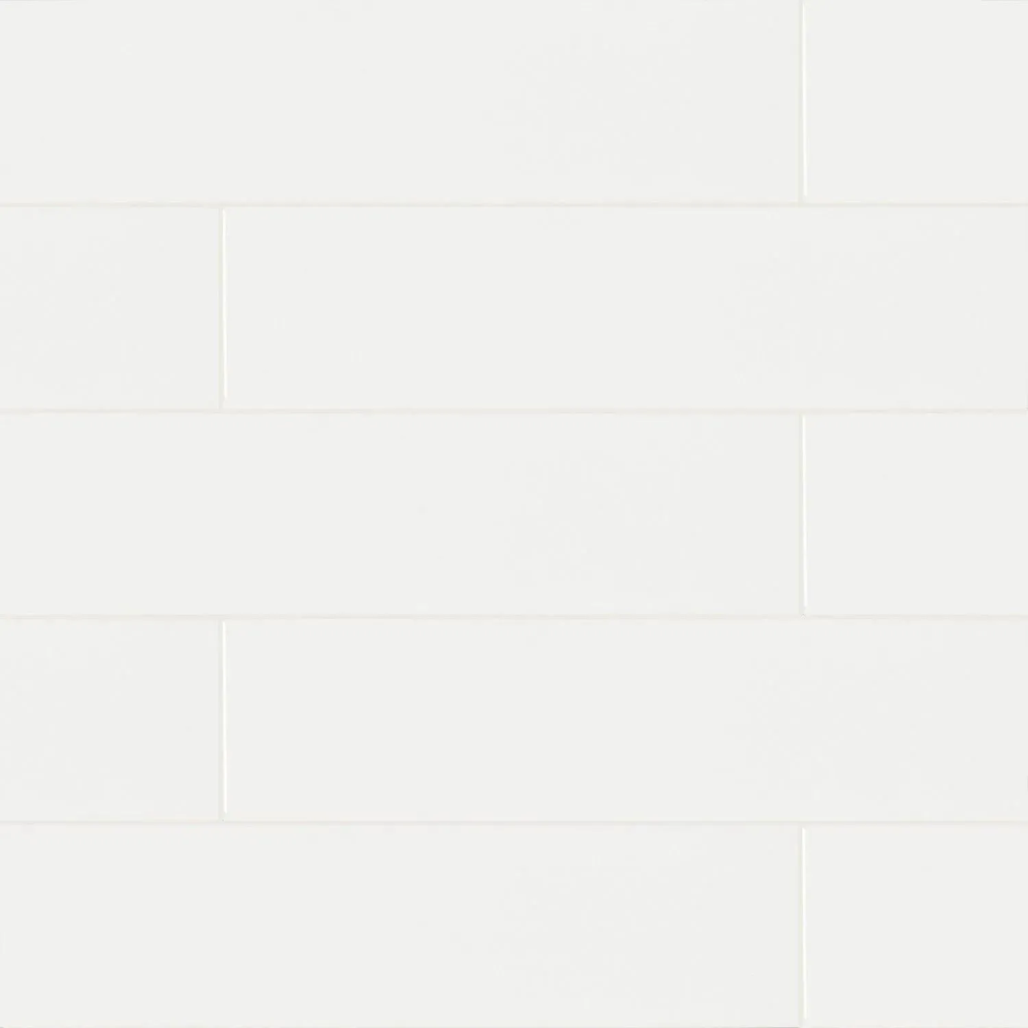 Whisper White-Cool Glossy 4" x 16" (NWHIGLO4X16-N) Uniform Color Wall Tile