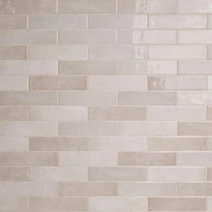 Image 3 of Renzo Sterling Gray-Light Glossy 3" x 12" (NRENSTE3X12) Traditional Wall Tile sold at Floors & Baths Pro's