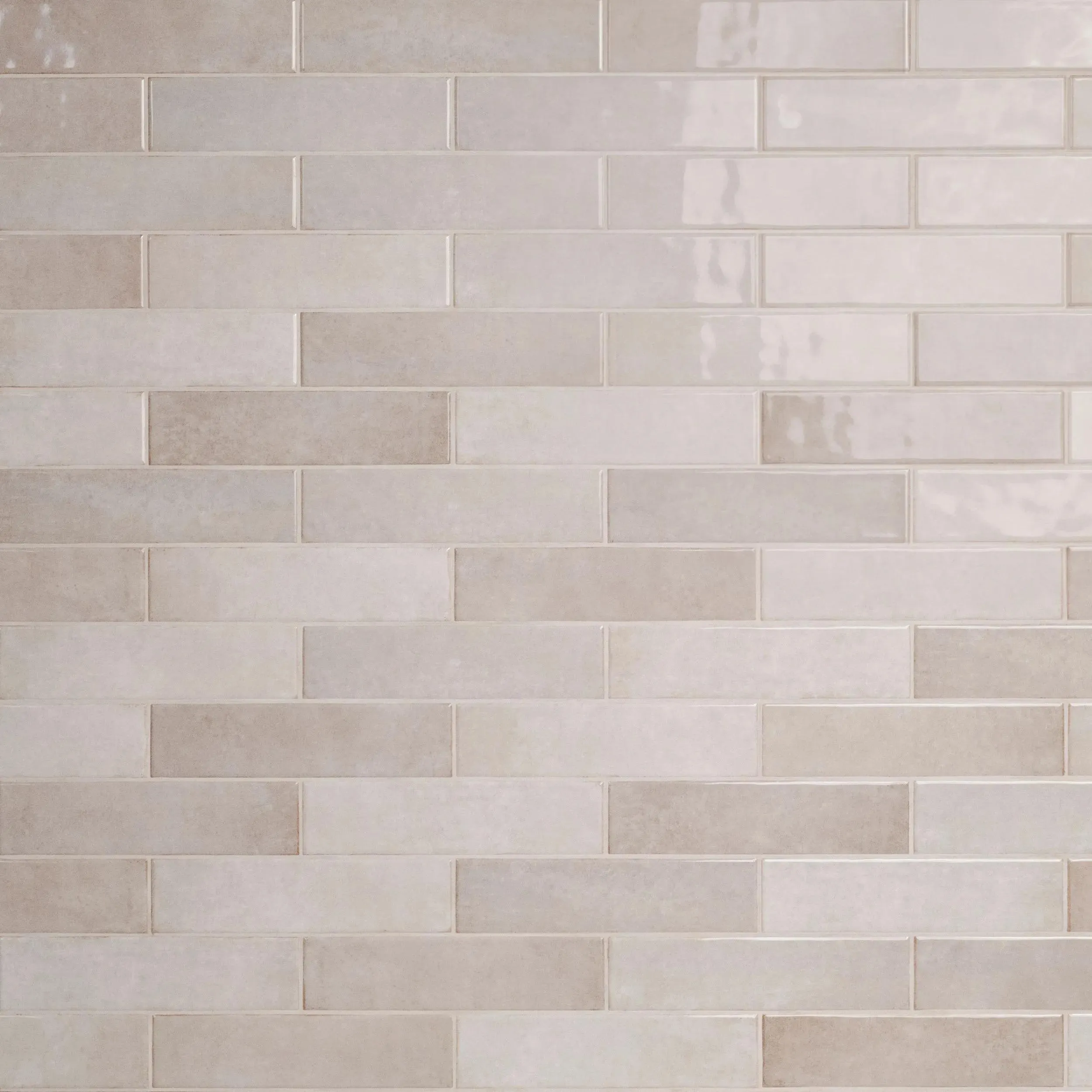 Renzo Sterling Gray-Light Glossy 3" x 12" (NRENSTE3X12) Traditional Wall Tile