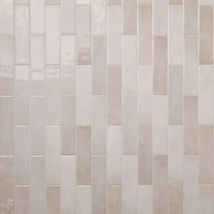Image 4 of Renzo Sterling Gray-Light Glossy 3" x 12" (NRENSTE3X12) Traditional Wall Tile sold at Floors & Baths Pro's