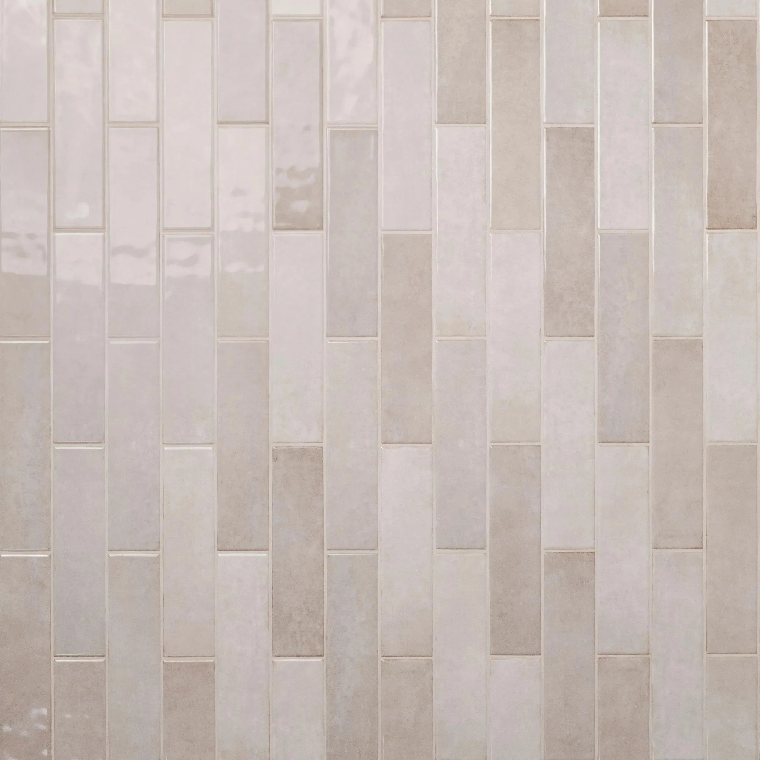 Renzo Sterling Gray-Light Glossy 3" x 12" (NRENSTE3X12) Traditional Wall Tile