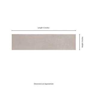 Image 5 of Renzo Sterling Gray-Light Glossy 3" x 12" (NRENSTE3X12) Traditional Wall Tile sold at Floors & Baths Pro's